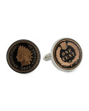 Indian Penny Cuff Links