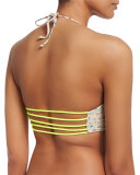 Zunzal Reversible Swim Top, Umbrella/Nirvana