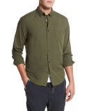 Garment-Washed Oxford Shirt
