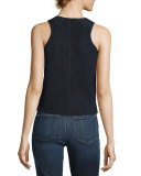 Trevia Suede Tank Top
