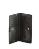 ranier lane stacy iridescent wallet, baja rose