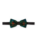 Leonardo Feather Bow Tie