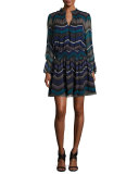 Kelley Encore Printed Blouson Dress