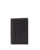Fold-Over Leather Card Case