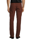 718 Slim-Fit Corduroy Pants, Bark