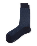 Sanford Dot Dress Socks