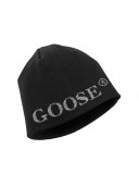 Boreal Logo Merino Wool Beanie Hat, Black