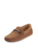 Gommini Nubuck Bit Driver, Tobacco
