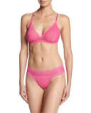 Dolce Soft-Cup Lace Bra, Savannah Pink