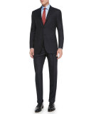 Solid Two-Piece Suit, Navy
