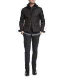 Wilson Lightweight Quilted Tech Jacket, Black