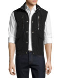 Hillers Waterproof Technical Gilet, Black