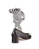 Leather Ankle-Wrap Mary Jane 45mm Pump