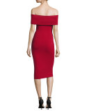 Milano Off-the-Shoulder Bandage Dress