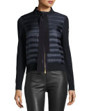Tie-Front Down Cardigan