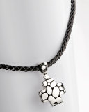 BRAIDED LEATHER NECKLACE