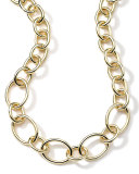 18K Glamazon Multi-Oval Shape Necklace, 18"