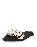 Modifica Struttura Pearly Slide Sandal, Black
