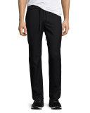 Ilyn Twill Jogger Pants, Black