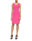 Ruffled One-Button Jacket W/ Dress
