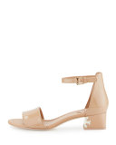 Finley Patent 40mm Sandal