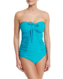 Swan Lake Ruched Bandini Swim Top