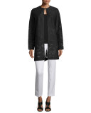 Lindley Skinny Ankle Pants, Black