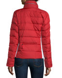 Lightweight Puffer Jacket, Red