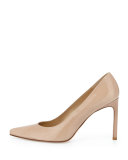 Heist Patent Leather Pump, Adobe