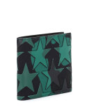 Camo-Print Stars Bi-Fold Wallet