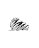 Hampton Cable Ring with Diamonds