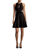 Megan Sleeveless Fit & Flare Dress