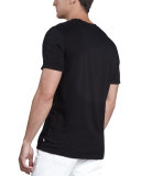 V-Neck Jersey T-Shirt, Black