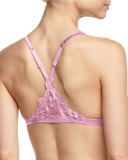 Windflower Soft Triangle Bra, Pink