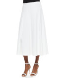 Seamed Midi Skirt
