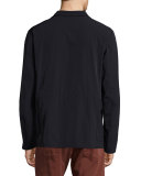 Microfiber Field Jacket, Dark Navy