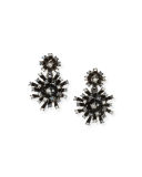 Crystal Firework Drop Earrings