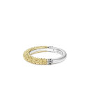 Caviar Beaded Stacking Ring, Size 7