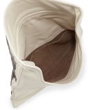Bouquet Intrecciato Clutch Bag, Mist