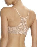 Double Take Racerback Soft Bra, Ivory