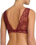 Georgina Lace Bralette, Bordeaux