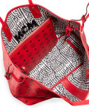 Liz Large Reversible Shopper Tote Bag, Ruby