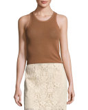 Mesh Racerback Tank, Copper