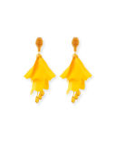 Impatiens Flower Drop Earrings