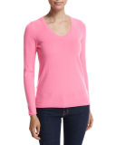 Diana V-Neck Cashmere Tee 