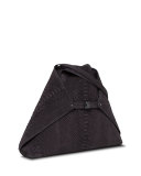 Ai Python Medium Shoulder Bag, Black