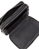 Saffiano Men's Clutch Bag, Black (Nero)
