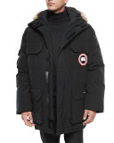 Expedition Parka w/Fur Trimmed Hood, Black