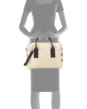 Stripe Monili Crossbody, Vanilla