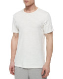 Basic Crewneck Short-Sleeve Tee, White